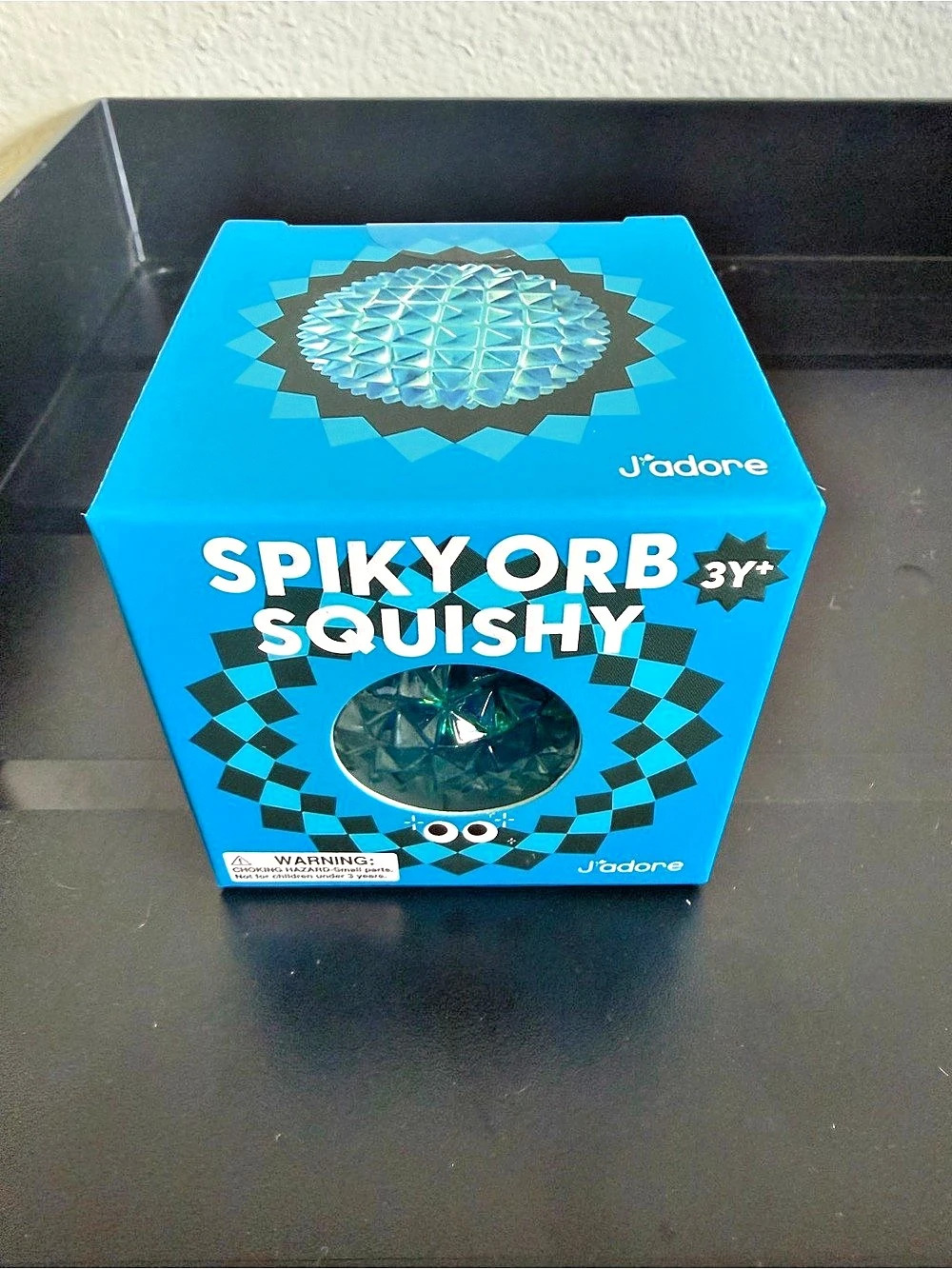 J'adore Spiky Orb Squishy Blue & Green NWT - DSG